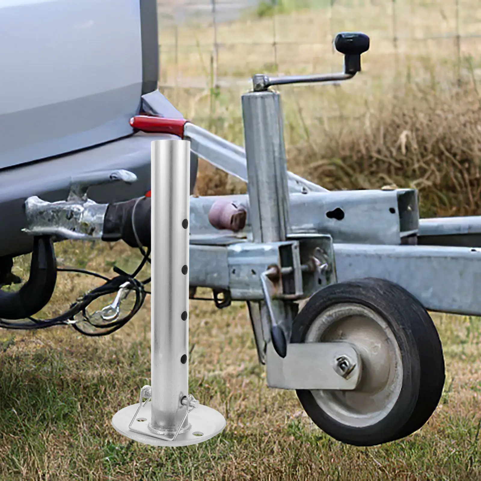 Heavy Duty Trailer Jack Drop Leg Floor Extension Replacement for Motorhome Trucks Adjustable Stabilizer Jack Foot
Heavy Duty Trailer Jack Drop Leg Floor Extension Replacement for Motorhome Trucks Adjustable Stabilizer Jack Foot