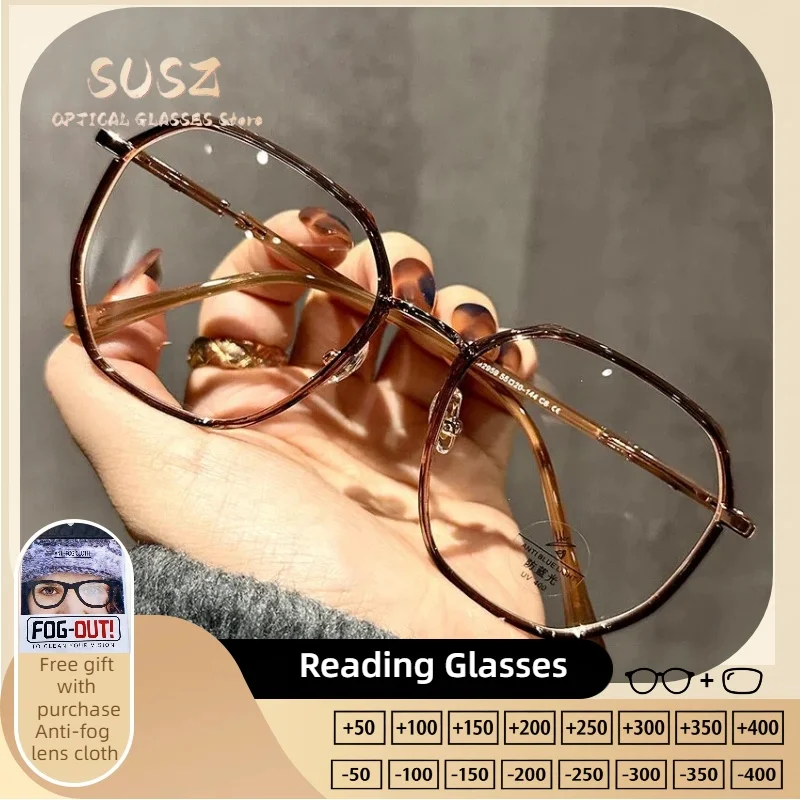 Fashion Reading Glasses Trendy Square Frame Lightweight Polygonal Design for All glasses menreading glasseseye glasses for women
Fashion Reading Glasses Trendy Square Frame Lightweight Polygonal Design for All glasses menreading glasseseye glasses for women