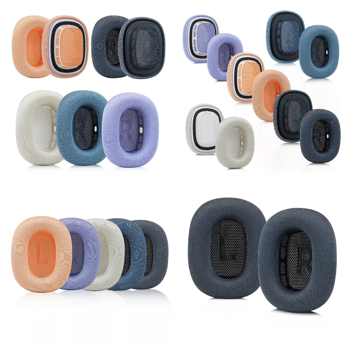Replacement Ear Pads for Apple Airpods Max Gen 2 2024 Headphone Mesh Fabric Version Plastic parts Headset Earmuff
Replacement Ear Pads for Apple Airpods Max Gen 2 2024 Headphone Mesh Fabric Version Plastic parts Headset Earmuff
