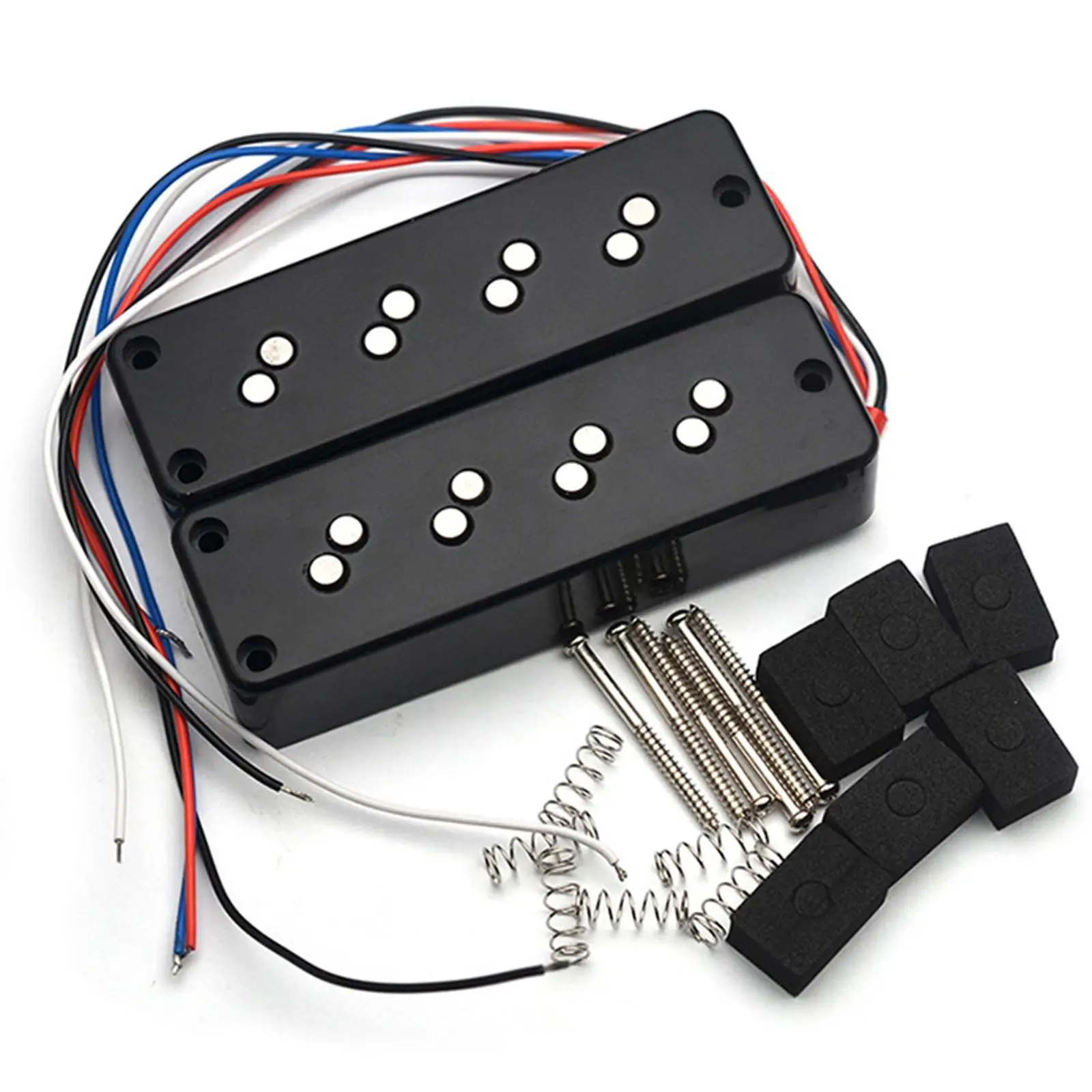 Double Coil Pickup for 4 Strings Musical Instruments Part for Room Stage Rehearsal Recording Band
Double Coil Pickup for 4 Strings Musical Instruments Part for Room Stage Rehearsal Recording Band