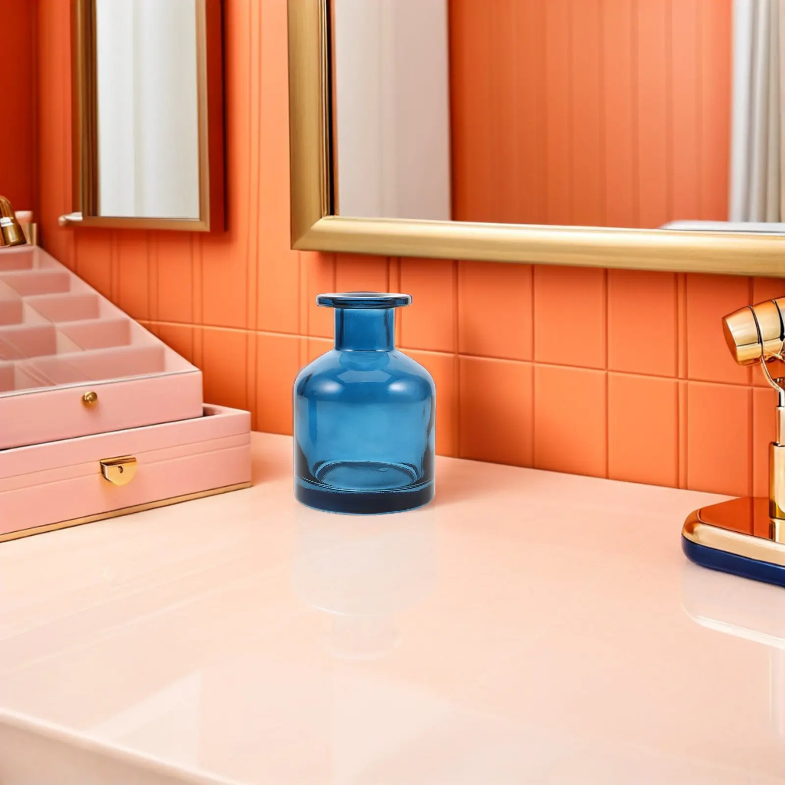 2Pcs Glass Reed Diffuser Bottles Blue Finish Refillable Empty Fragrance Storage Container Aromatherapy Decorative Reed Stick Jar
2Pcs Glass Reed Diffuser Bottles Blue Finish Refillable Empty Fragrance Storage Container Aromatherapy Decorative Reed Stick Jar