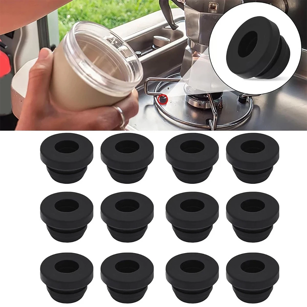 1/2/5/10/20Pc Silicone Rubber Stoves Plug Grommet Sleeve Pan Hob Seal Fit For Dogetic Smev Thetford Camper Van Trailer Accessory
1/2/5/10/20Pc Silicone Rubber Stoves Plug Grommet Sleeve Pan Hob Seal Fit For Dogetic Smev Thetford Camper Van Trailer Accessory