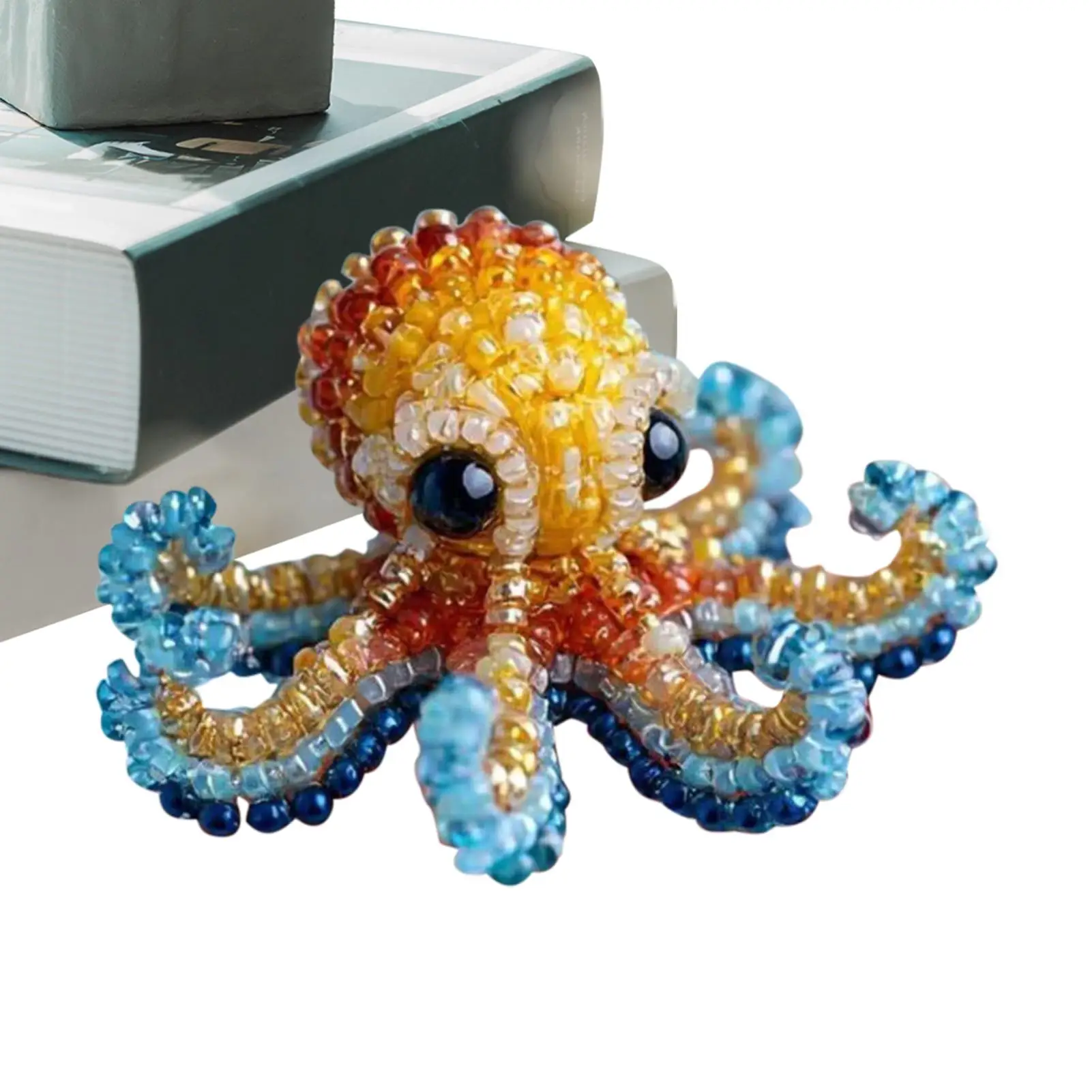 Bead Embroidery Kit Beginner-Friendly Sea Creature Beaded Embroidery Kits Handcraft Activities Beadwork Art Set for Family
Bead Embroidery Kit Beginner-Friendly Sea Creature Beaded Embroidery Kits Handcraft Activities Beadwork Art Set for Family