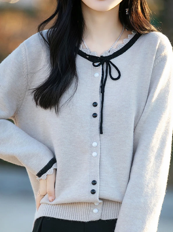 Knitted Base irt Women's Faionable Autumn Winter Sweater Belted Soft Polyester Fiber Loose Fit Warm Color
Knitted Base irt Women's Faionable Autumn Winter Sweater Belted Soft Polyester Fiber Loose Fit Warm Color