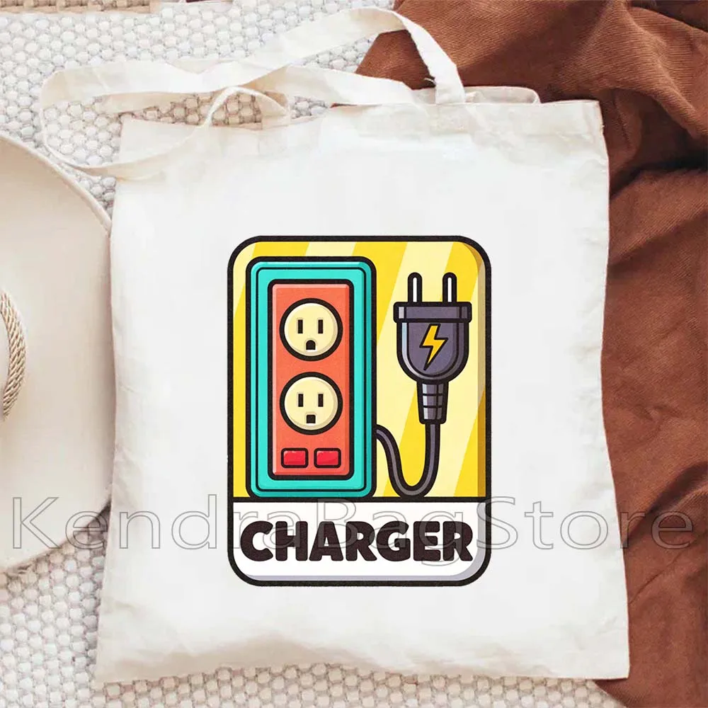 Colorful Cute Charger Print Upgraded Sports Tote Bag Cute Gift Men Women Handbag with Large Capacity, Casual Durable Canvas Bags
Colorful Cute Charger Print Upgraded Sports Tote Bag Cute Gift Men Women Handbag with Large Capacity, Casual Durable Canvas Bags