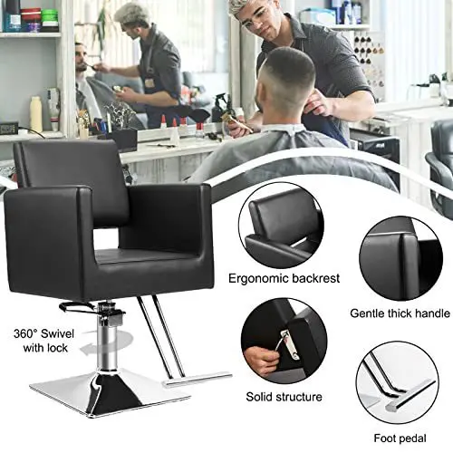 New Hairdressing Chair Beauty Barber Shop Salon Chair Cross-border Modern Home Simple Rotating Lift Chair Wholesale
New Hairdressing Chair Beauty Barber Shop Salon Chair Cross-border Modern Home Simple Rotating Lift Chair Wholesale