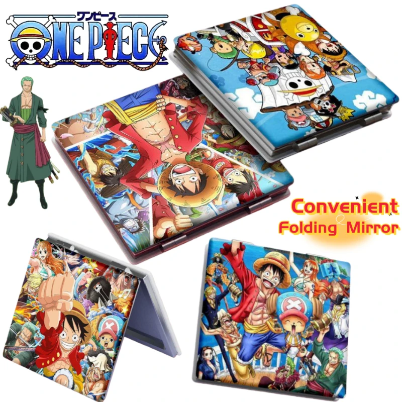 One Piece Monkey · D · Luffy Tony Tony Chopper FRANKY Cartoon Cute Double-sided Folding Mirror Portable Flip-on Cosmetic Mirror
One Piece Monkey · D · Luffy Tony Tony Chopper FRANKY Cartoon Cute Double-sided Folding Mirror Portable Flip-on Cosmetic Mirror