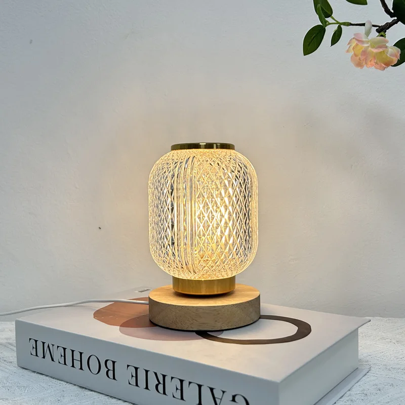 Internet celebrity creative wood art atmosphere light ins light luxury crystal bedside lamp gift romantic desk lamp camping
Internet celebrity creative wood art atmosphere light ins light luxury crystal bedside lamp gift romantic desk lamp camping