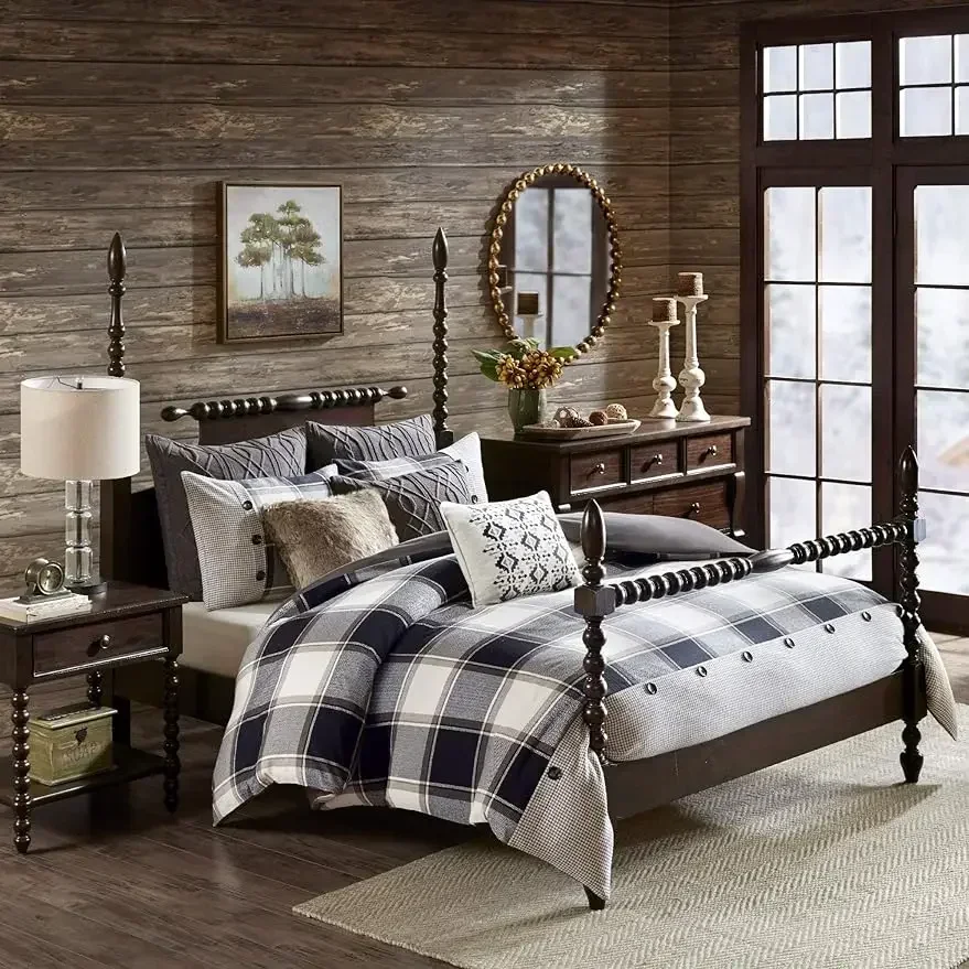 MADISON PARK SIGNATURE Cozy Comforter Set, All Season Bedding Combo, Filled Insert and Removable Duvet Cover, Decorative Shams
MADISON PARK SIGNATURE Cozy Comforter Set, All Season Bedding Combo, Filled Insert and Removable Duvet Cover, Decorative Shams