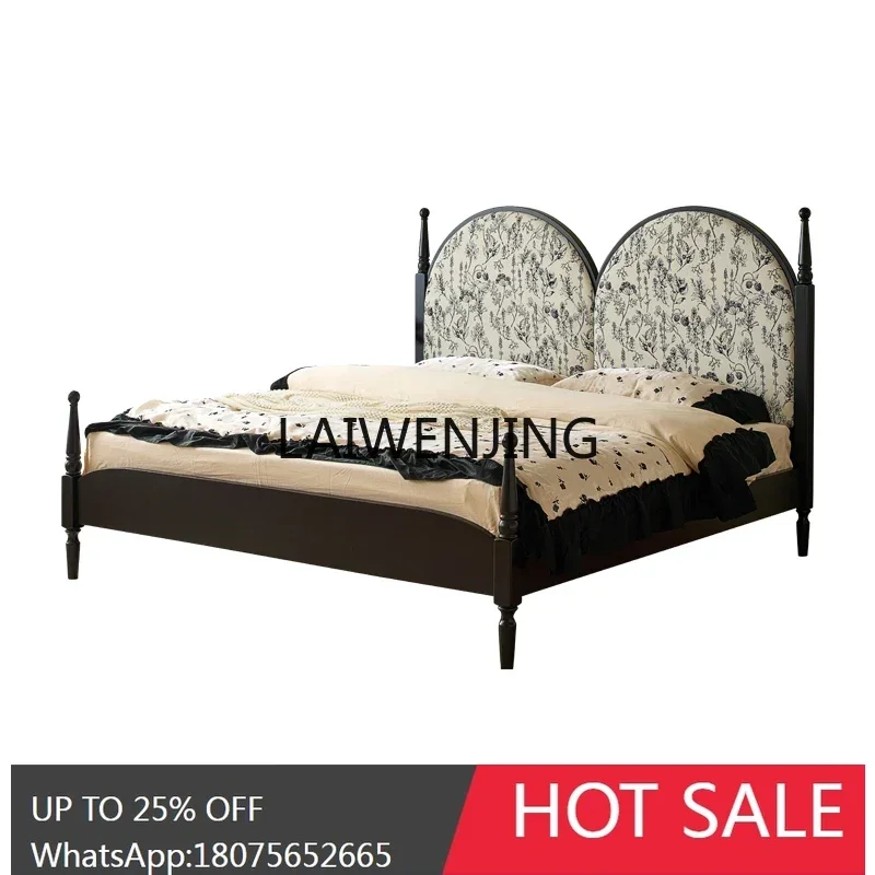 Мягкая прикроватная сумка из цельного дерева во французском стиле ретро, двуспальная кровать 1,8 метра, большая кровать в главной спальне среднего и древнего стиля
Мягкая прикроватная сумка из цельного дерева во французском стиле ретро, двуспальная кровать 1,8 метра, большая кровать в главной спальне среднего и древнего стиля