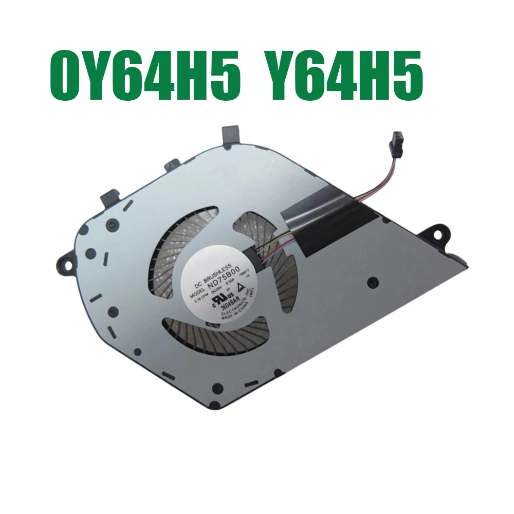 For DELL For Inspiron 15 7570 7580 For Inspiron 15 7573 2-in-1 0Y64H5 Y64H5 DFS541105FC0T FJGY ND75B00-16M17 CPU Fan
For DELL For Inspiron 15 7570 7580 For Inspiron 15 7573 2-in-1 0Y64H5 Y64H5 DFS541105FC0T FJGY ND75B00-16M17 CPU Fan