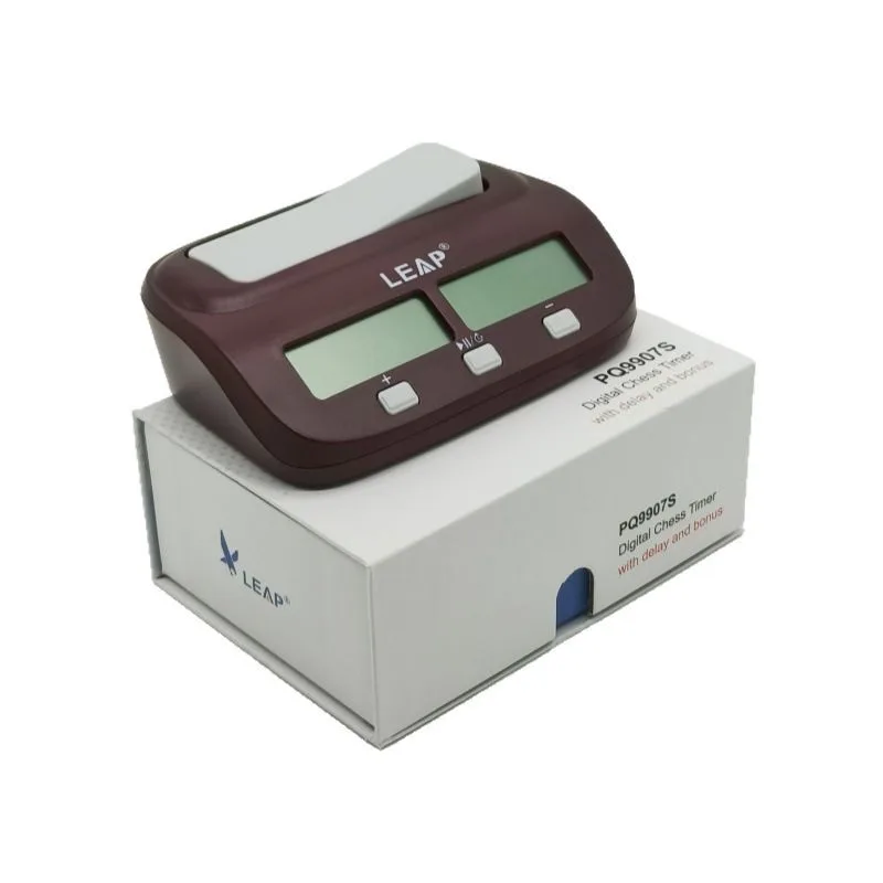 Pq9907s Chess Clock Timer - Specifically Designed for Chinese Chess, International Chess, and Go Tournaments - Dual Timer
Pq9907s Chess Clock Timer - Specifically Designed for Chinese Chess, International Chess, and Go Tournaments - Dual Timer