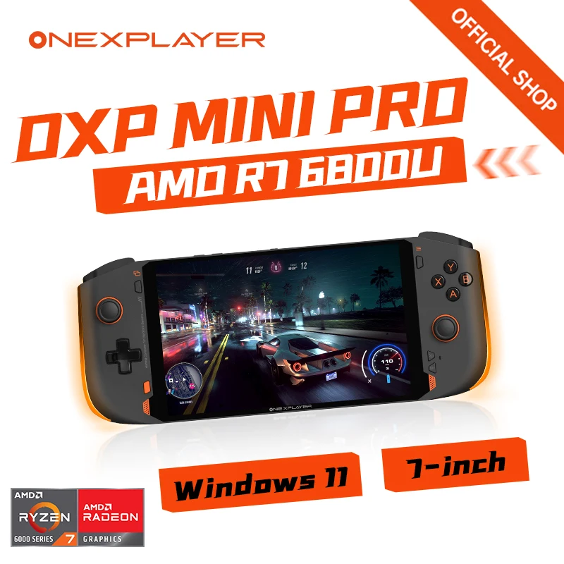 OneXPlayer mini pro 7 inch Handheld Gaming PC Console Laptop AMD Ryzen 7 6800U SSD Win11 WiFi6 IPS Touch Screen Notebook
OneXPlayer mini pro 7 inch Handheld Gaming PC Console Laptop AMD Ryzen 7 6800U SSD Win11 WiFi6 IPS Touch Screen Notebook