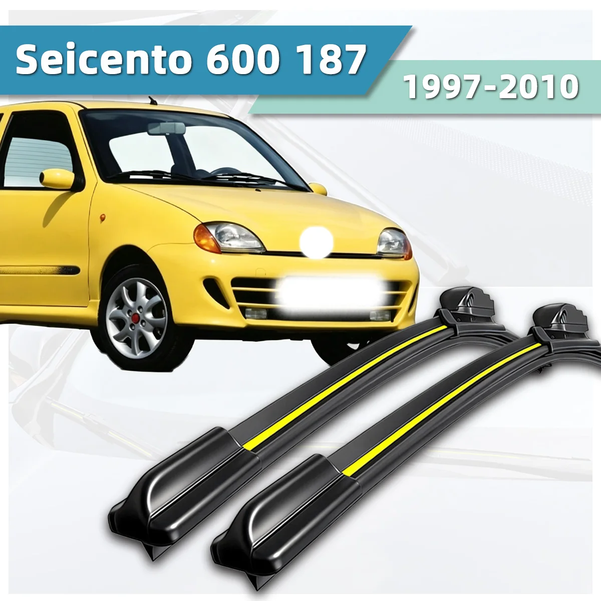 Fit For FIAT Seicento 600 187 (1997-2010) Wiper Natural Rubber Strip Boneless Silent Car Windshields Front Wiper Auto Parts
Fit For FIAT Seicento 600 187 (1997-2010) Wiper Natural Rubber Strip Boneless Silent Car Windshields Front Wiper Auto Parts