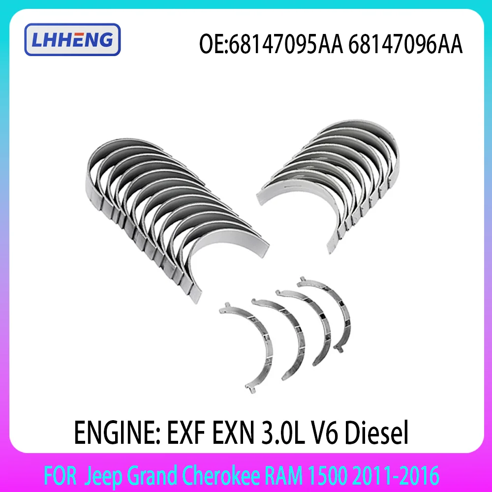EXF EXN 3.0L 3.0 L T V6 Engine Main & connecting bearing Thrust washerset For Jeep Grand Cherokee Diesel RAM 1500 Diesel 14-19
EXF EXN 3.0L 3.0 L T V6 Engine Main & connecting bearing Thrust washerset For Jeep Grand Cherokee Diesel RAM 1500 Diesel 14-19