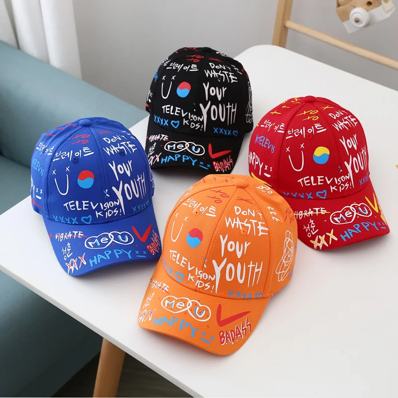 Spring Cool Boy Girls Baseball Cap Kids Fashion Creative Design Sun Peaked Hip-hop Sunshade Caps Casual Children Adjustable Hats
Spring Cool Boy Girls Baseball Cap Kids Fashion Creative Design Sun Peaked Hip-hop Sunshade Caps Casual Children Adjustable Hats