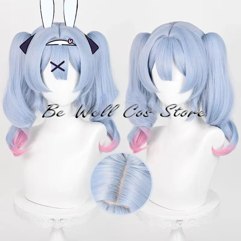 Vtuber Rabbit Hole Bunny Girl Cosplay Wig Headwear Valentine's Day Prop 45cm Long Ponytails Wigs Heat Resistant Synthetic Hair
Vtuber Rabbit Hole Bunny Girl Cosplay Wig Headwear Valentine's Day Prop 45cm Long Ponytails Wigs Heat Resistant Synthetic Hair