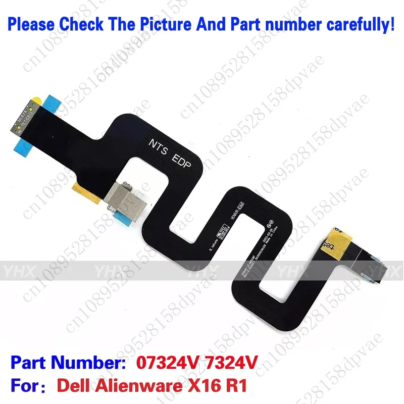 GYX New For Dell Alienware X16 R1 Laptop LCD IDP60 LF-M558P EDP Cable NTS 07324V Fast delivery
GYX New For Dell Alienware X16 R1 Laptop LCD IDP60 LF-M558P EDP Cable NTS 07324V Fast delivery