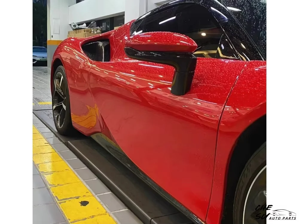 OEM style automotive parts for Ferrari SF90, dry carbon fiber upgrade for automotive parts side skirts
OEM style automotive parts for Ferrari SF90, dry carbon fiber upgrade for automotive parts side skirts