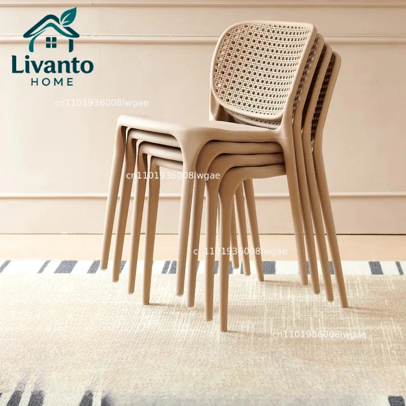 Plastic Chairs Nordic Household Stackable Dining Chairs Outdoor Leisure Backrest Armrests Desks Garden Furniture Outdoor
Plastic Chairs Nordic Household Stackable Dining Chairs Outdoor Leisure Backrest Armrests Desks Garden Furniture Outdoor