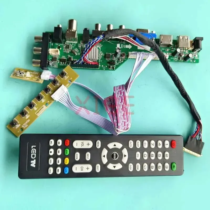 Плата драйвера контроллера DIY Kit для LTN121AT06-G01 LTN121AT06-H01 DVB-T/C USB/DHMI/VGA/AV 12,1 "LVDS 40-контактная панель ноутбука 1280x800
Плата драйвера контроллера DIY Kit для LTN121AT06-G01 LTN121AT06-H01 DVB-T/C USB/DHMI/VGA/AV 12,1 "LVDS 40-контактная панель ноутбука 1280x800