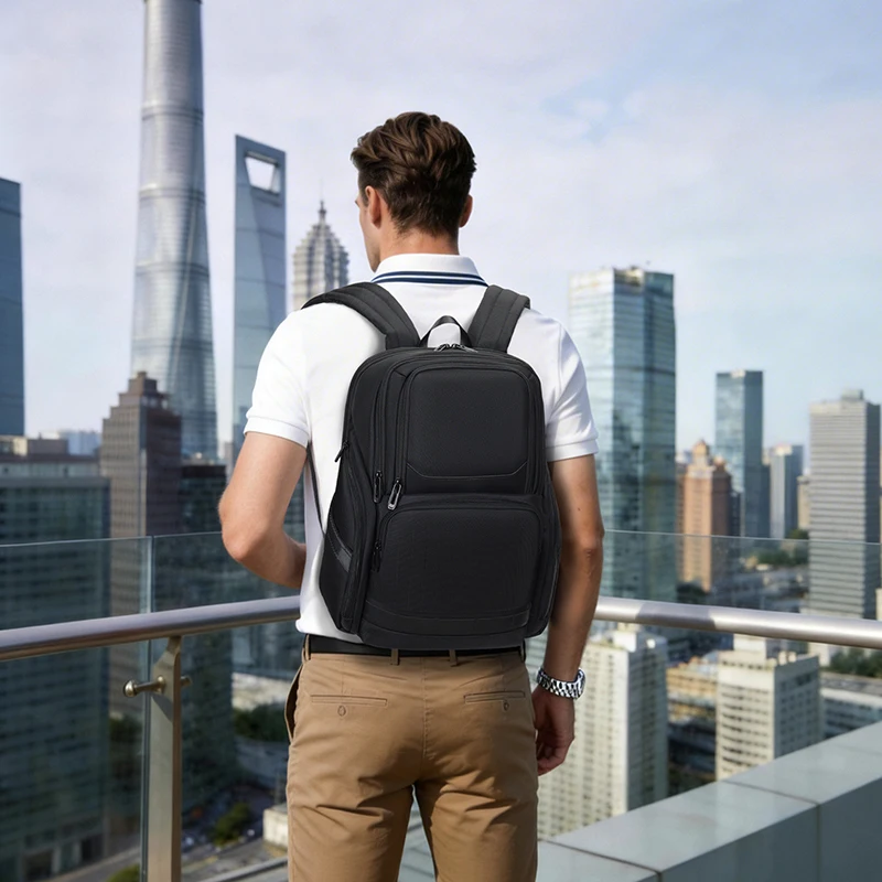 Business large-capacity backpack Men's Fashion Backpack Laptop Bag Travel leisure fitness bag
Business large-capacity backpack Men's Fashion Backpack Laptop Bag Travel leisure fitness bag