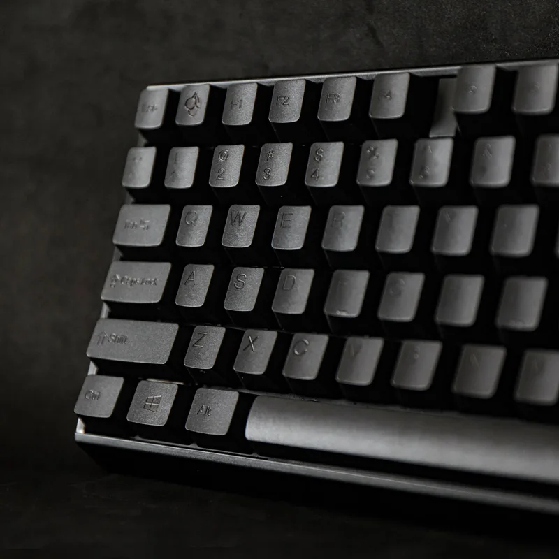 104 black keycap with engraving, custom PBT material for customers, positive/side engraving FILCO 87 104 MX3.0S MAC
104 black keycap with engraving, custom PBT material for customers, positive/side engraving FILCO 87 104 MX3.0S MAC