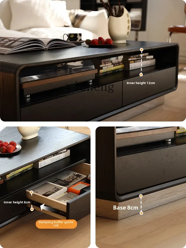 ZZ Solid Wood Tea Table Living Room Home Modern Simple and Light Luxury Coffee Table Cabinet Small Apartment Storage
ZZ Solid Wood Tea Table Living Room Home Modern Simple and Light Luxury Coffee Table Cabinet Small Apartment Storage