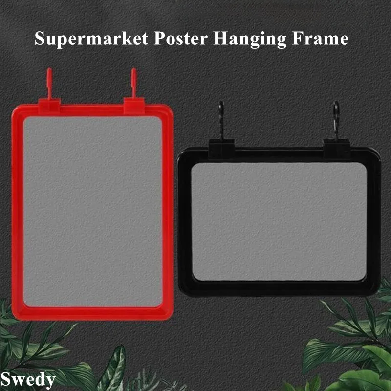10 Pieces A6 Plastic Hanging Ad Poster Frame Supermarket Promotion Price Display Hanging POP Clip Sign Holder PVC Frame Board
10 Pieces A6 Plastic Hanging Ad Poster Frame Supermarket Promotion Price Display Hanging POP Clip Sign Holder PVC Frame Board
