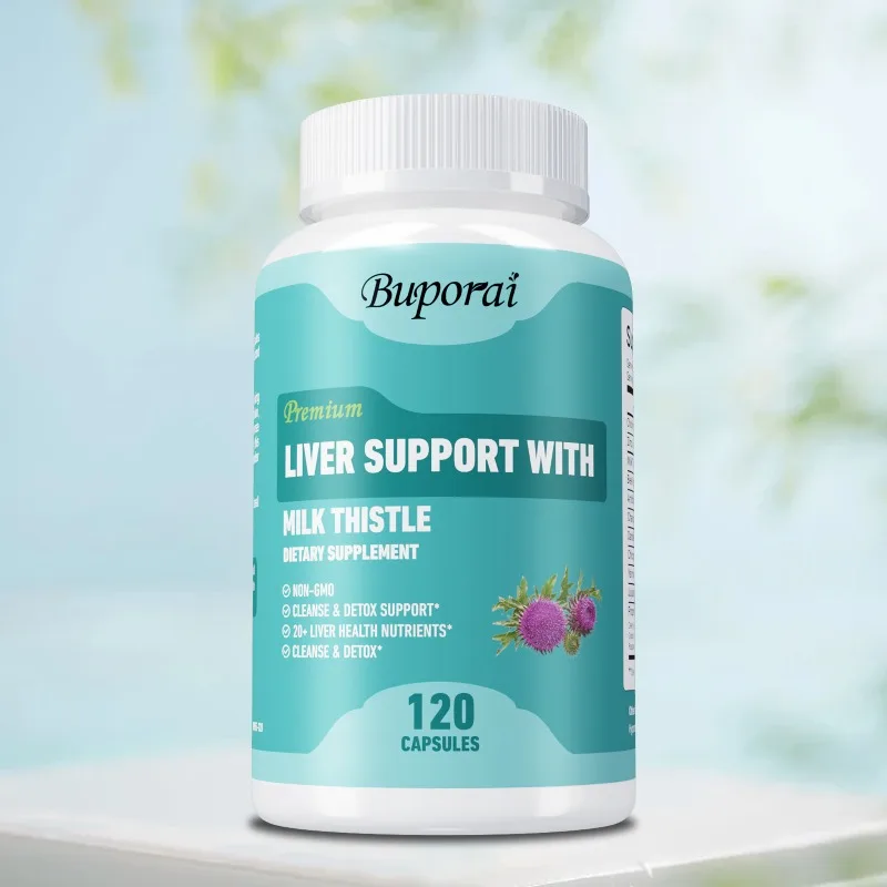 Liver Support - Antioxidant Detoxifier Improves Liver Function Supports Fat Metabolism Cholesterol Lowering Supplement
Liver Support - Antioxidant Detoxifier Improves Liver Function Supports Fat Metabolism Cholesterol Lowering Supplement