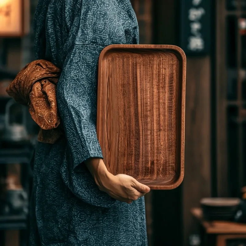 Walnut Rectangle tea tray Afternoon tea Plate Restaurant coffee Wooden snack Solid wood dry tea tray
Walnut Rectangle tea tray Afternoon tea Plate Restaurant coffee Wooden snack Solid wood dry tea tray