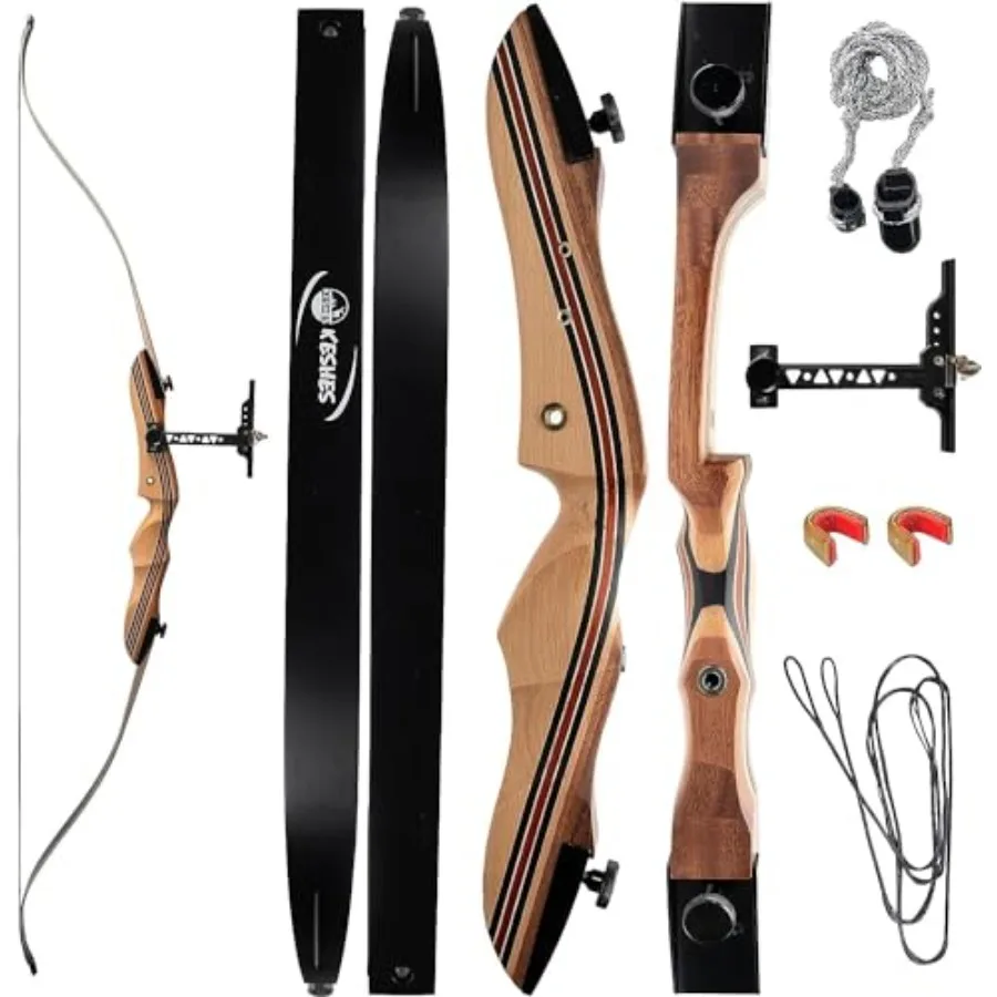 Takedown Recurve Bow and Arrow Set for Adults and Teens 62" - 15-60lb Draw Weight, and ed Bows - Archery Set with Bowstring, Ar
Takedown Recurve Bow and Arrow Set for Adults and Teens 62" - 15-60lb Draw Weight, and ed Bows - Archery Set with Bowstring, Ar