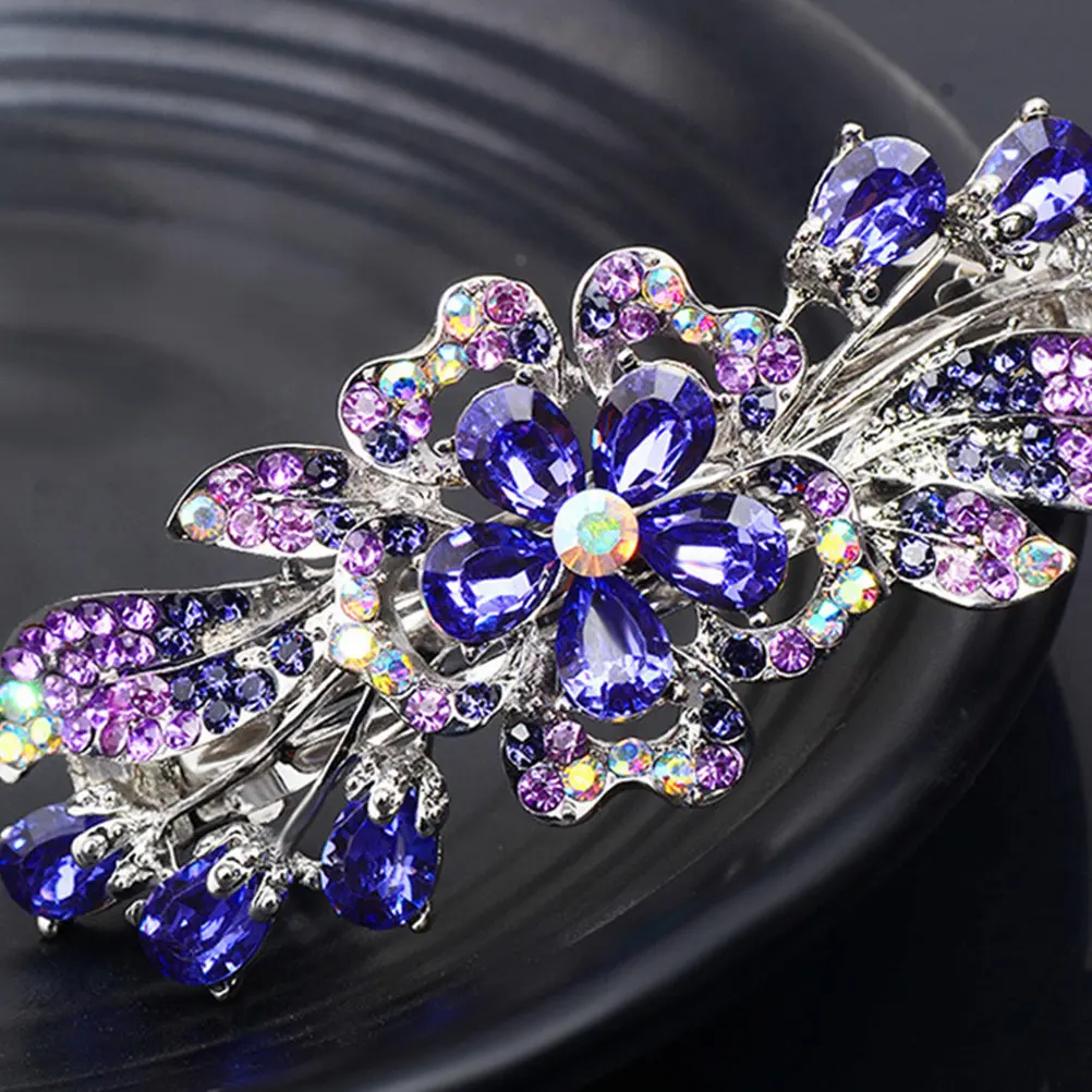 2Pcs Rhinestones Hair Barrettes Back Hair Clips Ponytail Holders Styling Accessories for Women Occasion
2Pcs Rhinestones Hair Barrettes Back Hair Clips Ponytail Holders Styling Accessories for Women Occasion