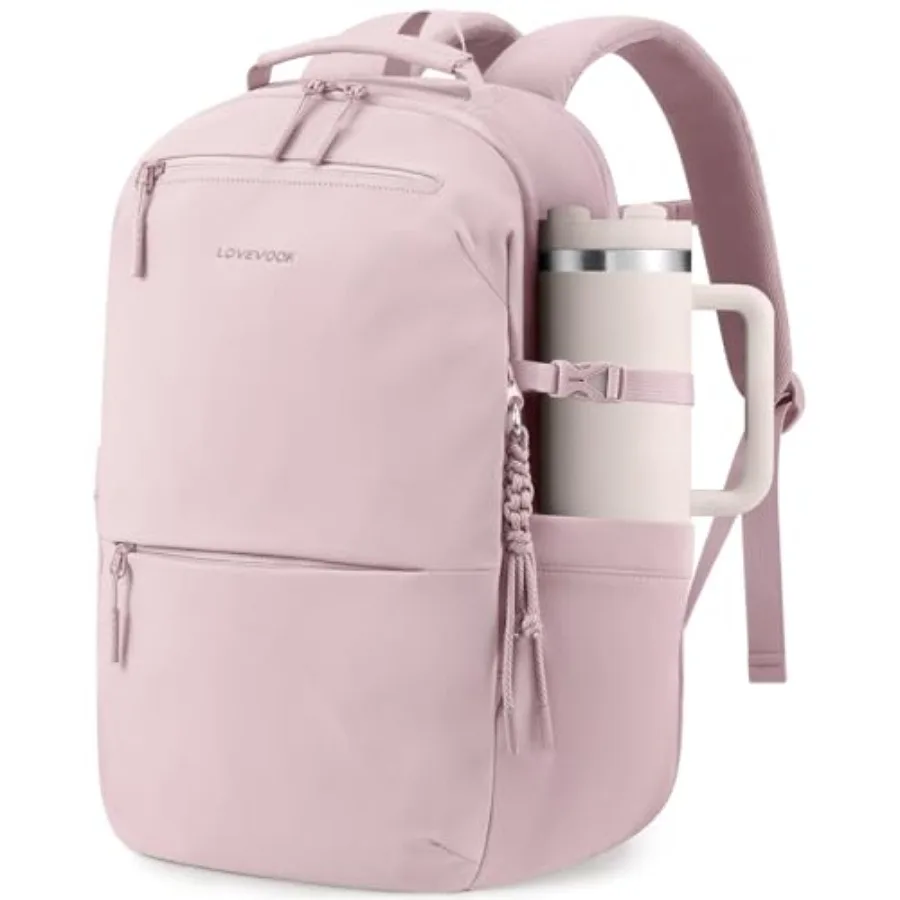 Laptop Backpack for Women with Giant Tumbler Holder - Work Computer Travel Backpack with Laptop Compartment Water Resistant Cut
Laptop Backpack for Women with Giant Tumbler Holder - Work Computer Travel Backpack with Laptop Compartment Water Resistant Cut