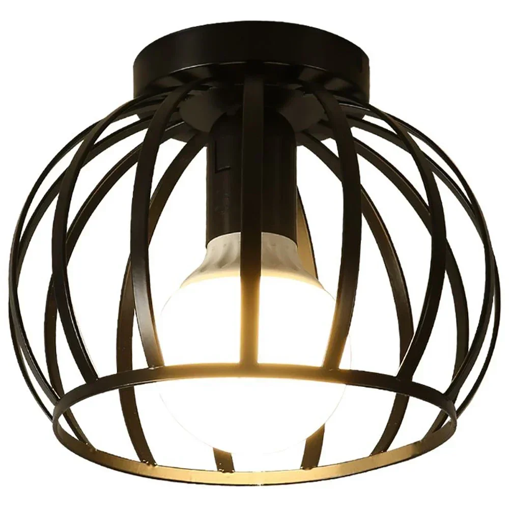 Retro Iron Ceiling Lights Vintage Modern Ceiling lamp For Bedroom Living Room Cage Aisle Loft Kitchen Corridor Nordic Home Decor
Retro Iron Ceiling Lights Vintage Modern Ceiling lamp For Bedroom Living Room Cage Aisle Loft Kitchen Corridor Nordic Home Decor
