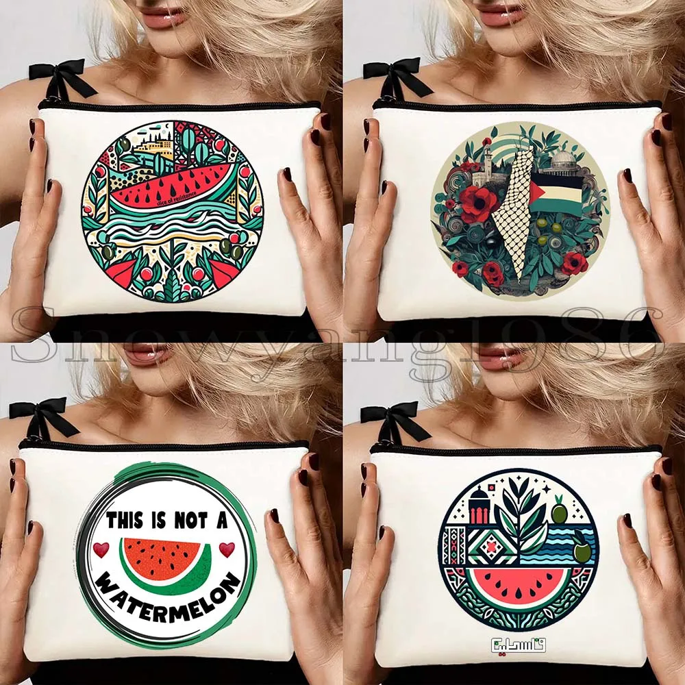 4pcs Arabic Peace Al Aqsa Keffiyeh Olive Tree Al Aqsa Dome of The Rock Canvas Cosmetic Makeup Toilet Bag Pencil Case Pouch
4pcs Arabic Peace Al Aqsa Keffiyeh Olive Tree Al Aqsa Dome of The Rock Canvas Cosmetic Makeup Toilet Bag Pencil Case Pouch