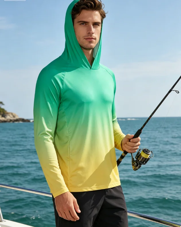 Fishing Hoodie, Sun Hooded Fishing Shirt, Sun Protection Long Sleeves Shirt for Men Fishing
Fishing Hoodie, Sun Hooded Fishing Shirt, Sun Protection Long Sleeves Shirt for Men Fishing