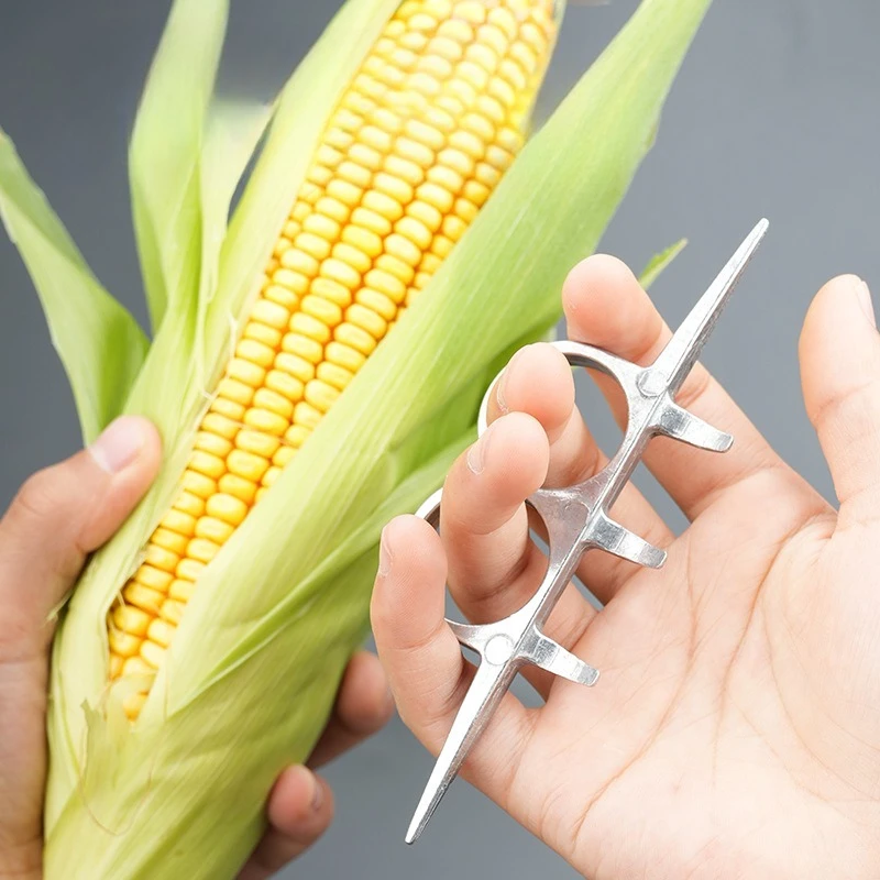 Aluminum Alloy Corn Quick Husker High Hardness Corn Peeler Peeling Tool Kitchen Gadgets Utensils
Aluminum Alloy Corn Quick Husker High Hardness Corn Peeler Peeling Tool Kitchen Gadgets Utensils