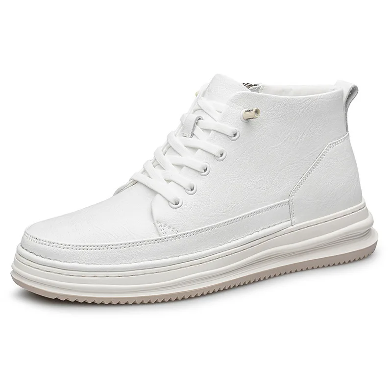 Spring and autumn style board shoes for men, casual shoes with upper leather, men's invisible height-increasing shoes, 8CM size
Spring and autumn style board shoes for men, casual shoes with upper leather, men's invisible height-increasing shoes, 8CM size