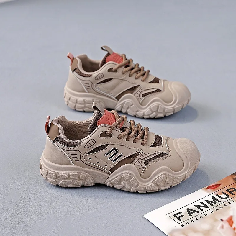 Women's Dad Shoes Korean Style Outdoor Casual Running Shoes Mesh Upper Versatile Low Top Thick Sole Spring New Arrival Кроссовки
Women's Dad Shoes Korean Style Outdoor Casual Running Shoes Mesh Upper Versatile Low Top Thick Sole Spring New Arrival Кроссовки