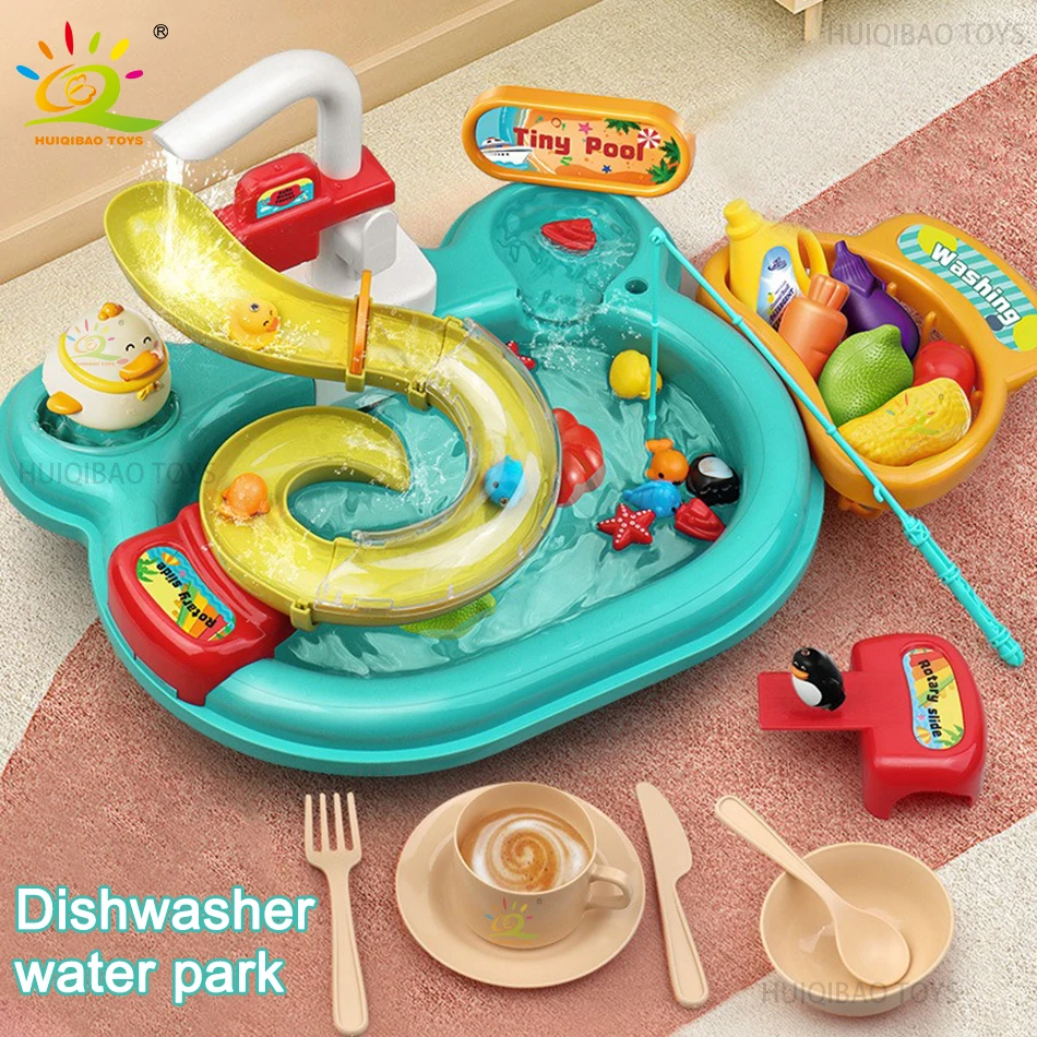 Kids Kitchen Sink Toys Electric Dishwasher Playing Toy With Running Water Pretend Play Food Fishing Toy Role Playing Girls Gift
Kids Kitchen Sink Toys Electric Dishwasher Playing Toy With Running Water Pretend Play Food Fishing Toy Role Playing Girls Gift