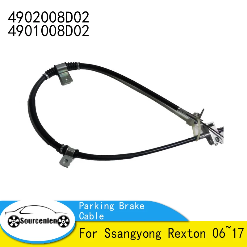 Совершенно новый оригинальный трос стояночного тормоза для Ssangyong Rexton 06 ~ 17 4902008 D02 4901008 D02
Совершенно новый оригинальный трос стояночного тормоза для Ssangyong Rexton 06 ~ 17 4902008 D02 4901008 D02