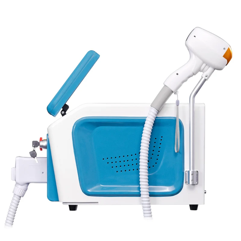 Desktop diode laser hair removal machine for permanent and painless body hair removal equipment
Desktop diode laser hair removal machine for permanent and painless body hair removal equipment