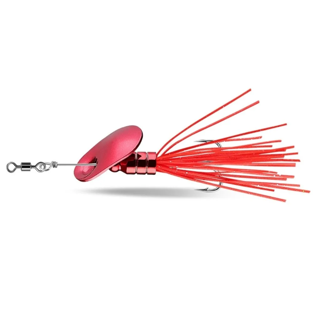Composite Spinnerbait Lure 11cm 12g Featuring Aluminum Alloy Rotating Blade and #6 Treble Hook for Bass Anglers
Composite Spinnerbait Lure 11cm 12g Featuring Aluminum Alloy Rotating Blade and #6 Treble Hook for Bass Anglers