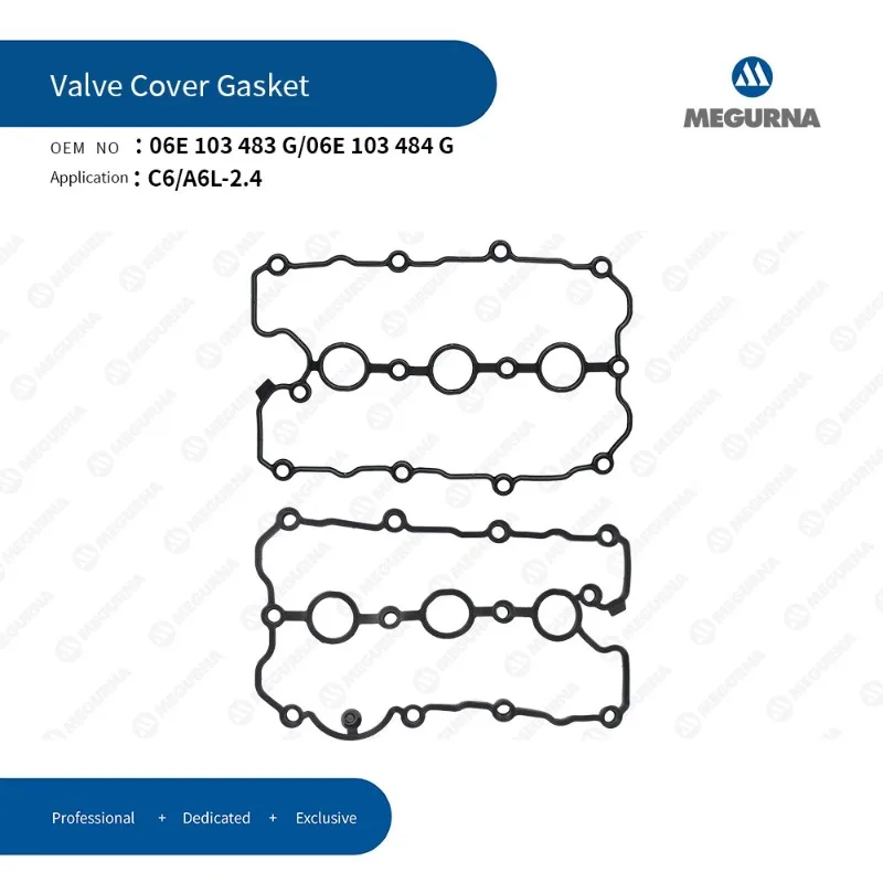 Комплект прокладок клапанной крышки MEGURNA для Audi A4 A6 A8 AUK BPK 2,4 3,2 V6, автозапчасти двигателя, автомобильные аксессуары 06E103483G 06E103484G
Комплект прокладок клапанной крышки MEGURNA для Audi A4 A6 A8 AUK BPK 2,4 3,2 V6, автозапчасти двигателя, автомобильные аксессуары 06E103483G 06E103484G