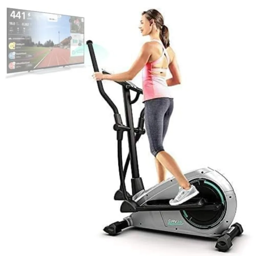 Эллиптический тренажер для сидения под столом с регулируемым сопротивлением и ЖК-экраном Bluefin Fitness Curv 2.0 Mini, черный и серый, Blu
Эллиптический тренажер для сидения под столом с регулируемым сопротивлением и ЖК-экраном Bluefin Fitness Curv 2.0 Mini, черный и серый, Blu