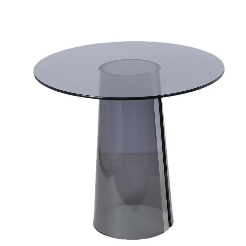 Современный журнальный столик, простой круглый столик в скандинавском стиле для небольшой квартиры, из коричневого закаленного стекла.
Современный журнальный столик, простой круглый столик в скандинавском стиле для небольшой квартиры, из коричневого закаленного стекла.