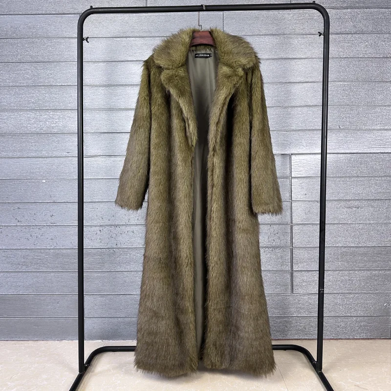 Imitation Fox Fur Fur Solid Color Women New Winter Thick Coat Faux Fox Coat Loose Lapel Women Faux Fur Coat Long Fluffy Jacket
Imitation Fox Fur Fur Solid Color Women New Winter Thick Coat Faux Fox Coat Loose Lapel Women Faux Fur Coat Long Fluffy Jacket