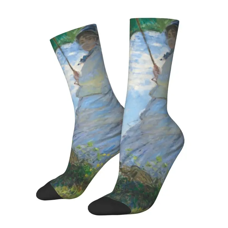 Custom Men's Woman With A Parasol By Claude Monet Dress Socks Unisex Warm Breathbale 3D Printed Modern Painting Art Crew Socks
Custom Men's Woman With A Parasol By Claude Monet Dress Socks Unisex Warm Breathbale 3D Printed Modern Painting Art Crew Socks