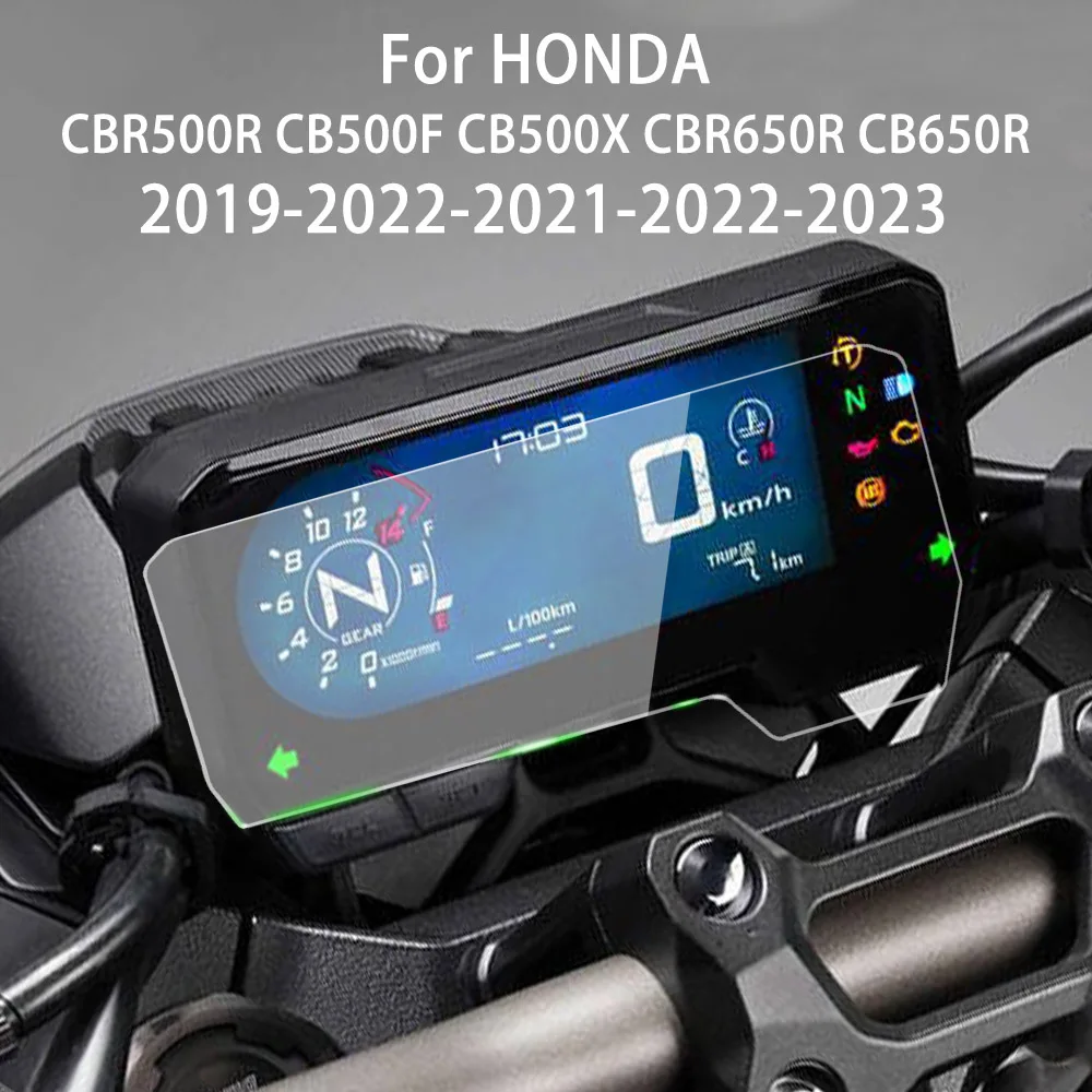For HONDA CBR500R CB500F CB500X CBR650R CB650R 2019 2020 2021Dashboard Screen Protector Cluster Scratch Screen Protection Film
For HONDA CBR500R CB500F CB500X CBR650R CB650R 2019 2020 2021Dashboard Screen Protector Cluster Scratch Screen Protection Film